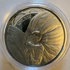 1 Troy Oz Scottsdale Mint Modrill Monkey  Round In Capsule .999 Fine Silver