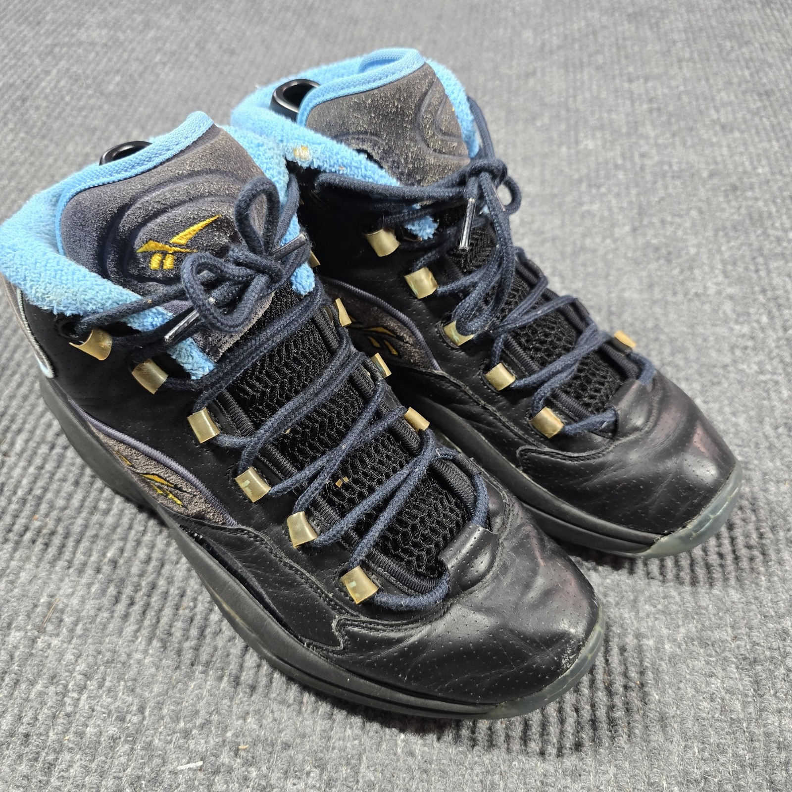 Reebok Question Mid Shoes Mens Size Retro Basketball Allen Iverson  Classic