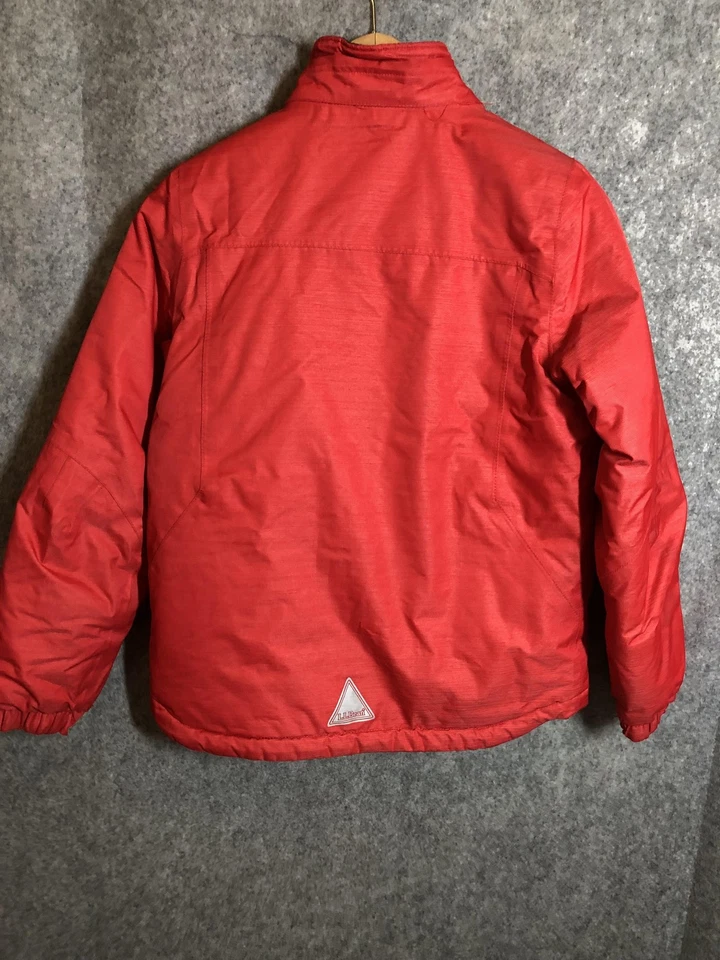 Chaqueta LL Bean Niños Mediana 10-12 Roja TEK Thinsulate Abrigo de Invierno Aislado Puffer Foto 4 de 4