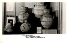 Greek Vases Gift of King and Queen of Greece Maryhill Museum WA Postcard RPPC