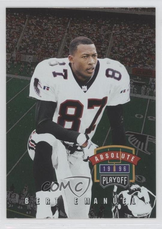 1996 Playoff Absolute Bert Emanuel #086 1k3