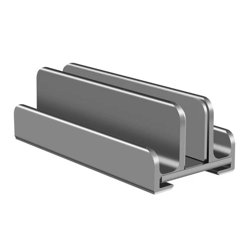 Aluminium support vertical réglable pour ordinateur portable PC