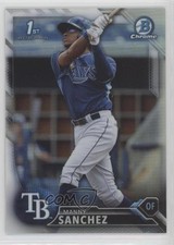 2016 Bowman Chrome Prospects Refractor 31/499 Manny Sanchez #BCP28 0m8