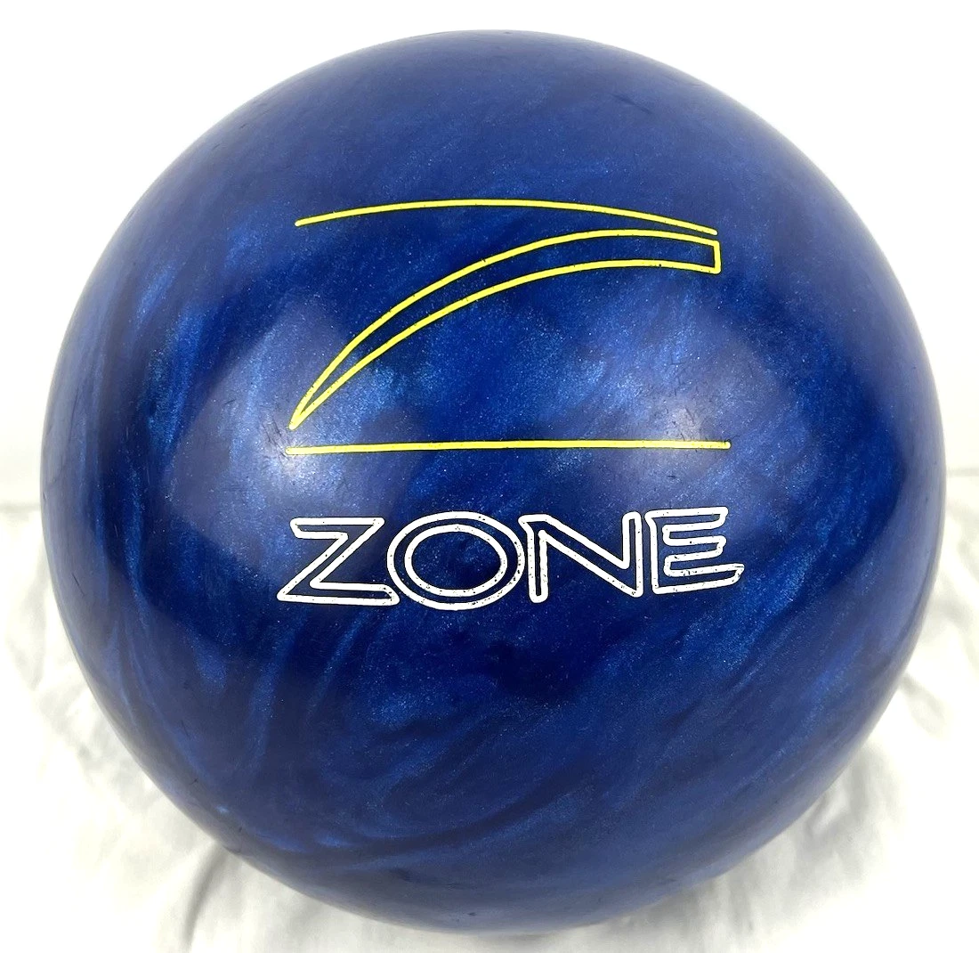 Brunswick Z Zone Blue Pearl Bowling Ball - 10.3 lbs. Drilled