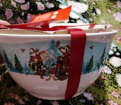 Disney Schalen Set 3 Weihnachtsschalen Schüssel Set Mickey Minnie Chip Chap