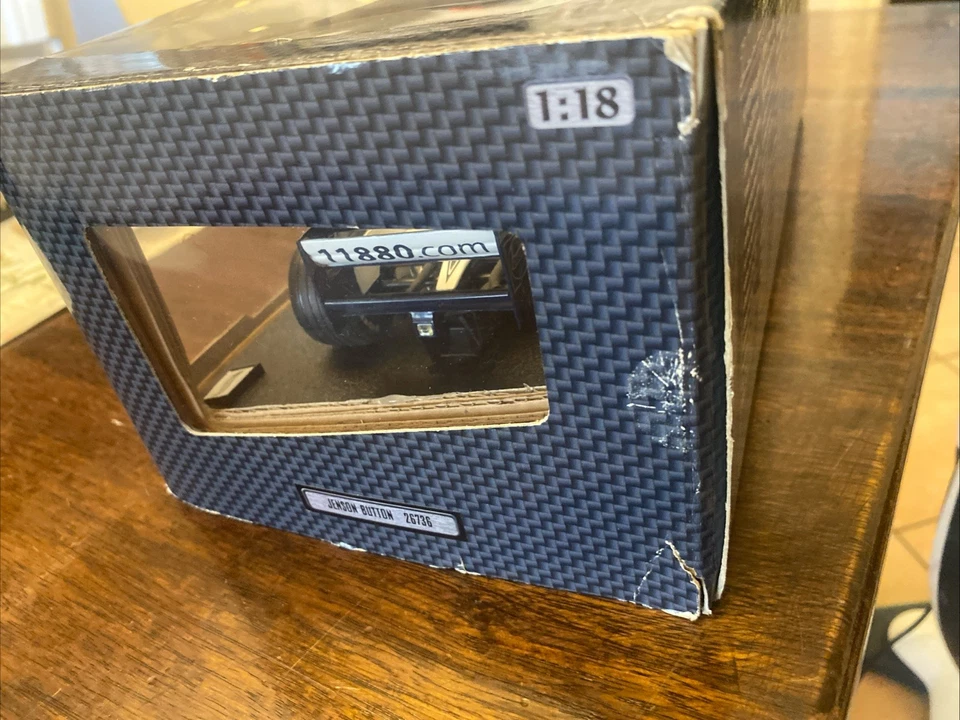 MATTEL HOT WHEELS 26736 WILLIAMS FW22 2000 J. BUTTON 1/18 F1 SCALE MODEL - Immagine 3 di 3