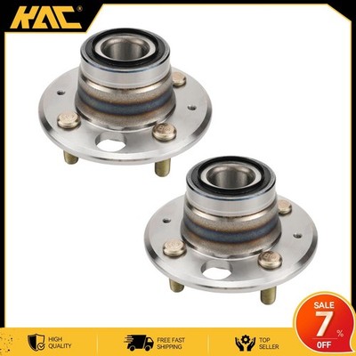 2x Rear Wheel Hub & Bearings For Acura Integra 1994-1997 Honda Civic 1992-1995