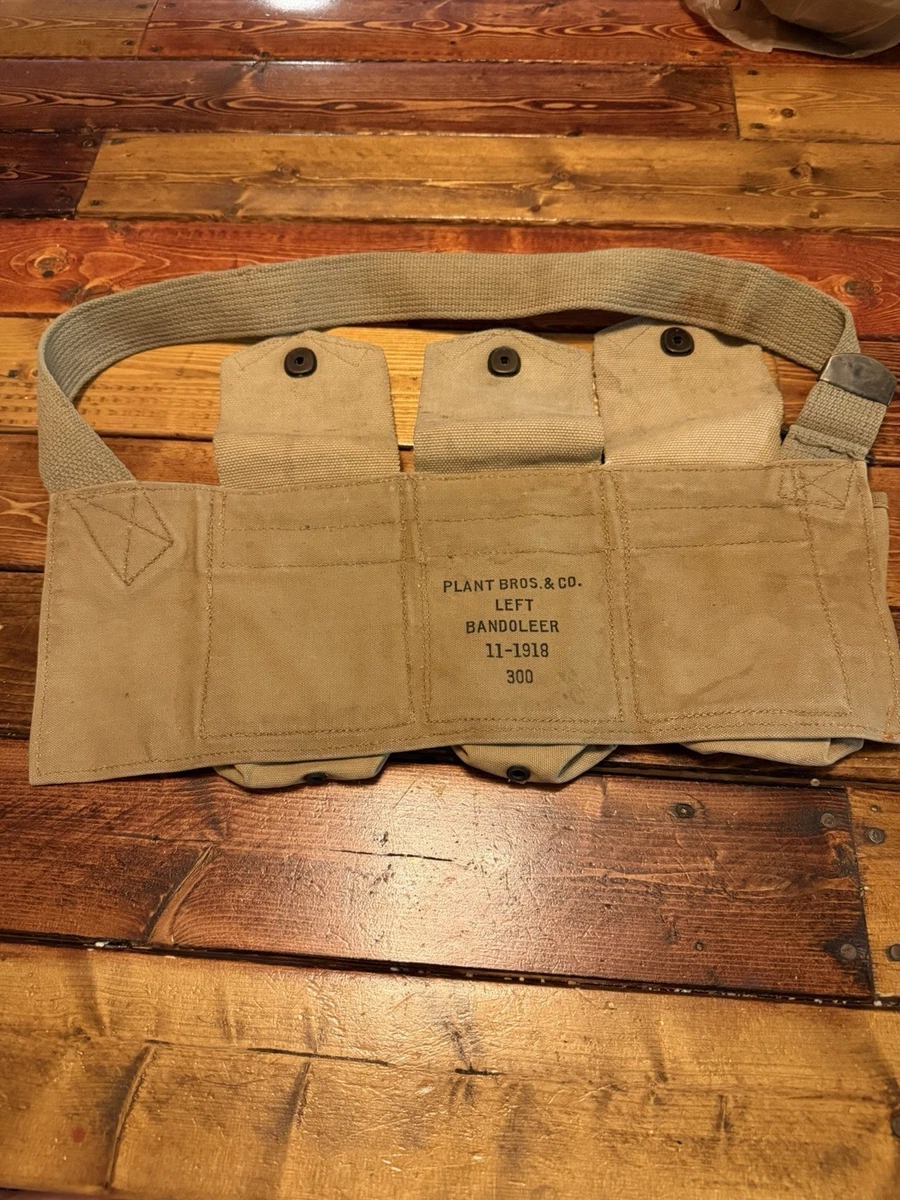 BAR Belt Indiana Original WWI US Personal & Field Gear for sale | eBay