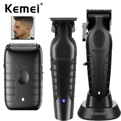 Kemei KM-2296 Professional Cordless Electric Hair Clipper Beard Trimmer Machine
