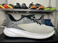 Footjoy FJ Flex XP Men's Size 10M Gray Spikeless Golf Shoes (56281)