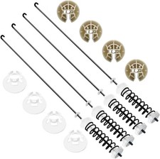 W10780048 W10821956 Suspension Rod Kit for Whirlpool Kenmore Washer 4Pcs G