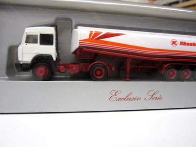 Herpa  Kässbohrer Tank Sattelzug, Iveco Turbo Star, in OVP , 1:87