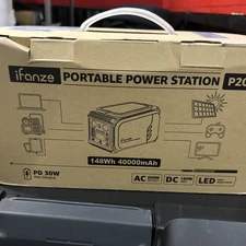 iFanze 200W Portable Power Station, 148Wh 40000mAh Solar Generator Power Supply