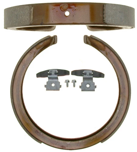 Genuine GM 17781B Bonded Rear Drum In-Hat Parking Brake Shoe Set 89033999 - Bild 1 von 2