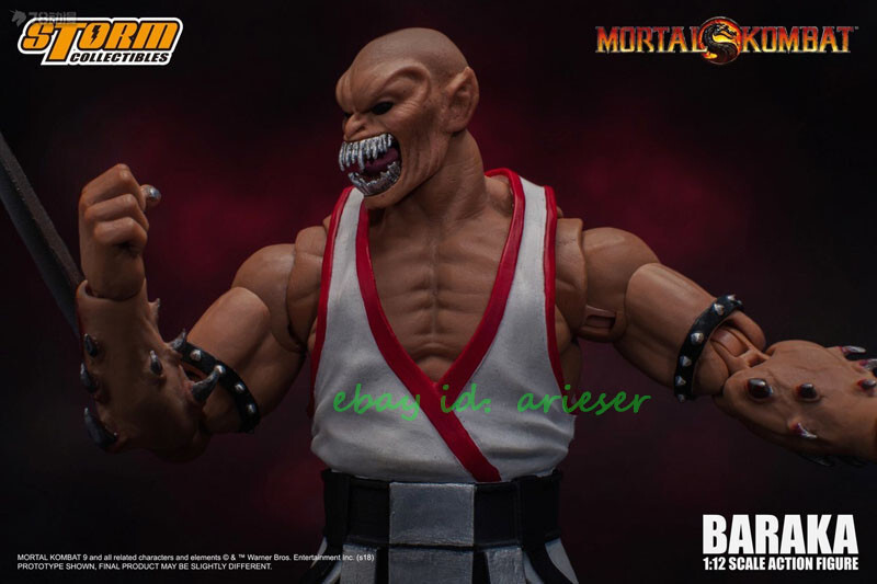 Storm Collectibles 1/12 Baraka Mortal Kombat In Stock New Toys