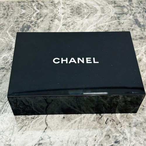 CHANEL Scatola Astuccio con Specchio Trucco Cosmetici Portagioie Plastica mzmr A - Foto 4 di 6
