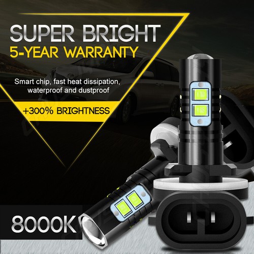 For Arctic Cat F5 F6 F7 Firecat 500 600 600R 700 2x 100W blue LED Headlight - Bild 13 von 13