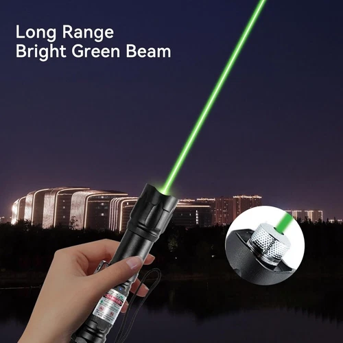 Puntero láser verde 6000 millas estrella haz visible luz lápiz Lazer recargable EE. UU. - Imagen 6 de 15