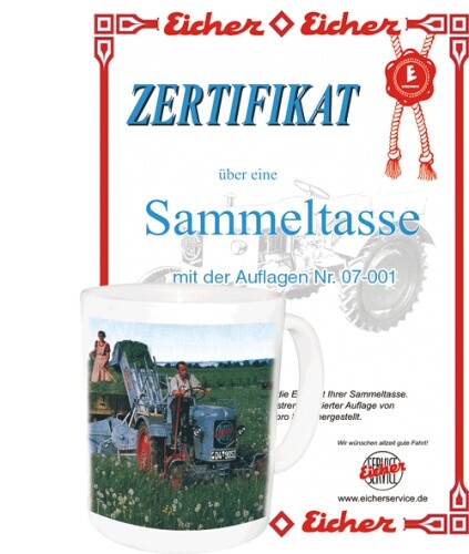 Nummerierte Sammeltasse - Bild 1 von 1