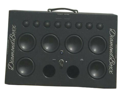 Diamond Boxx Bluetooth Boombox Model XL - Black Vinyl Cover