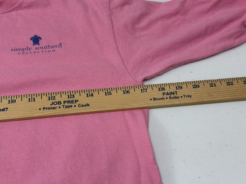 Simply Southern Collection Youth T-Shirt, Pink/Blue Medium Lot of 2 - Picture 12 of 18