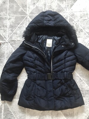 Esprit Damen Winter Stepp Jacke warme Winterjacke Feder gefüttert  mit Kapuze