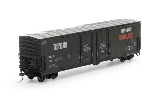 Athearn HO RTR 50' Evans Plug Boxcar Tropicana # ATH67959