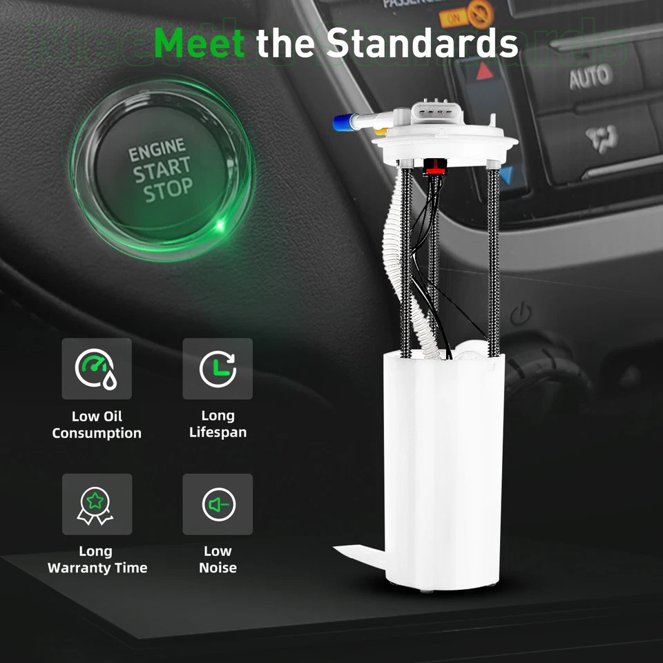 Conjunto de bomba de combustible para Chevrolet Chevy Express GMC Savana 1500 2500 3500 E3966M Foto 3 de 4