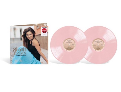 Shania Twain Greatest Hits Limited Baby Pink Colored Vinyl 2XLP New Seal