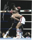 Sugar Ray Leonard Autographed 8x10 Photo vs Roberto Duran PSA/DNA Sticker