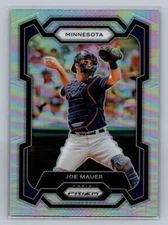 2024 Panini Prizm Joe Mauer Silver Prizm #7 Minnesota Twins