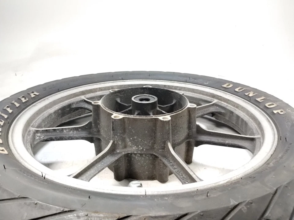 Llanta delantera Kawasaki KZ1000 P LTD 1982 policía recta (sin neumáticos) 18" X 2,15 Foto 2 de 4