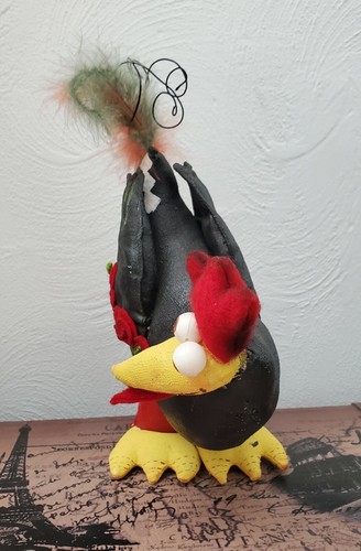 Rooster 12" One of a kind - Picture 10 of 11