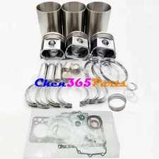 Rebuild Kit for Kubota D662 Engine Piston, Ring Liner Bearing,Full Gasket