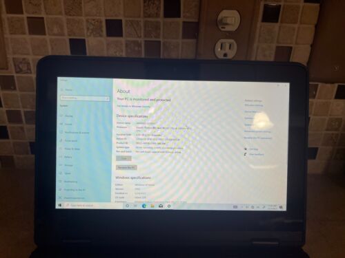 Lenovo Thinkpad Yoga 11E 5Th Gen Intel Pentium Silver N5000 1.10GHZ 4GB DR#4 - Picture 1 of 11