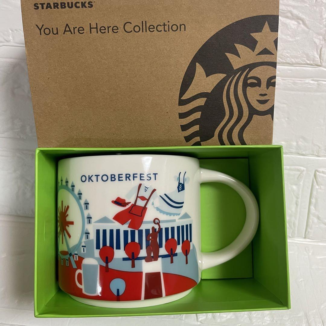 Starbucks You Are Here Collection Oktoberfest Germany Ceramic Coffee Mug New