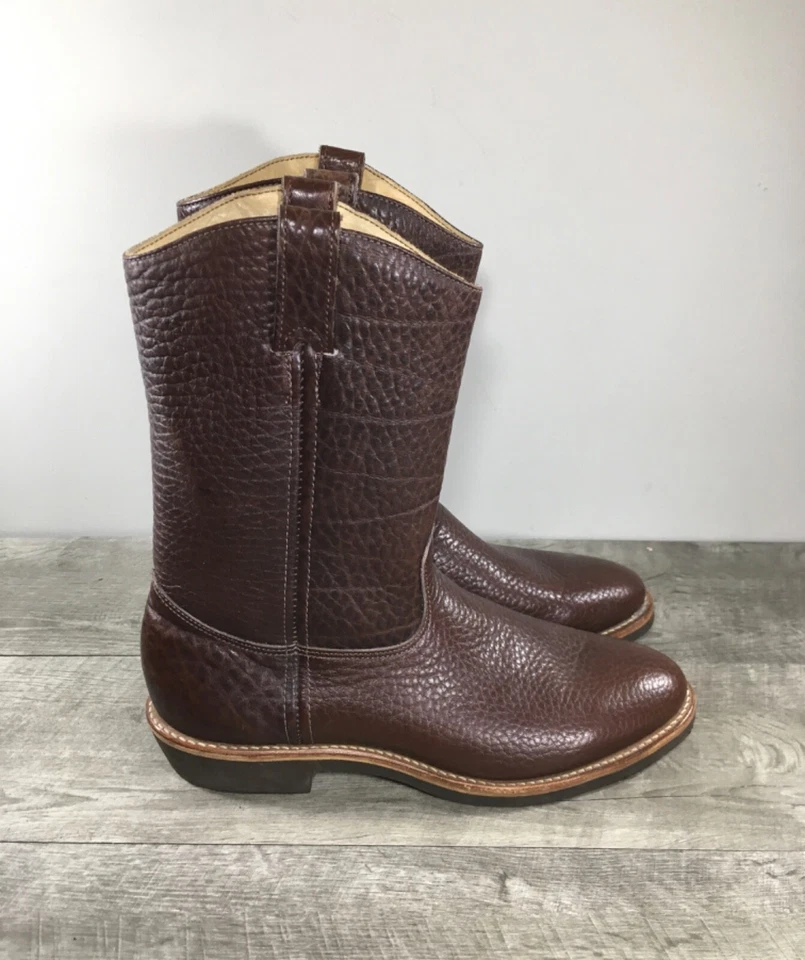 Chippewa Hombres 14194 Cuero Vintage Vaquero Occidental Motociclista Motocicleta Botas 10.5 Foto 2 de 4