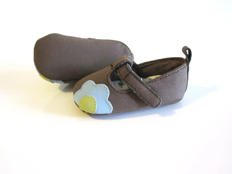 Zapatos Carter's Niña Infantil Talla 2 Mary Jane Marrón Azul Foto 4 de 4