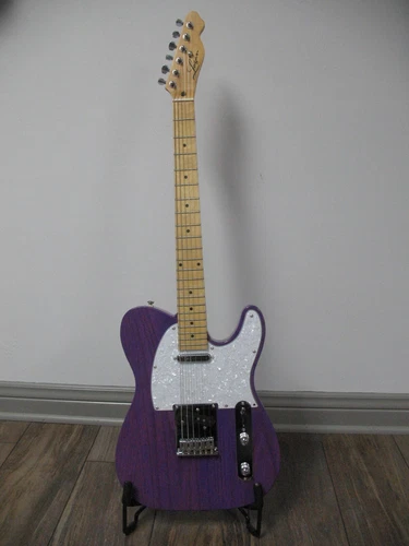 Custom Purple Violet standard Tele. 2025 gloss nitro.