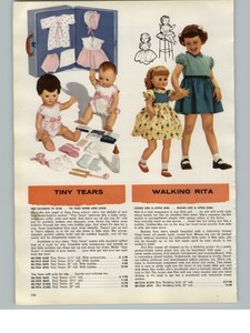 tiny tears doll 1956