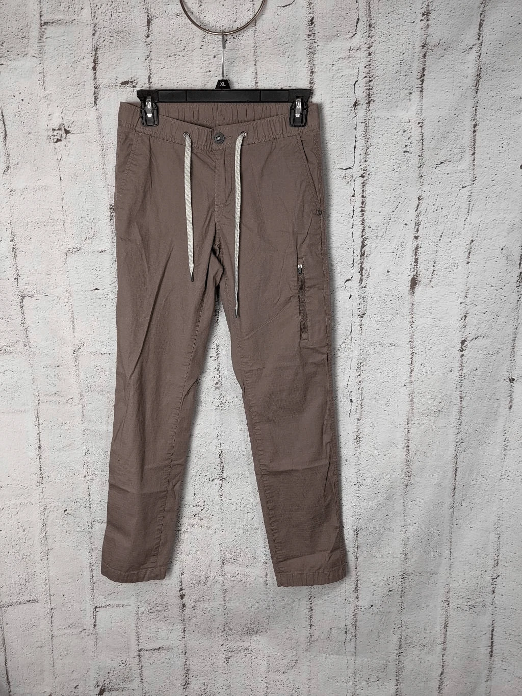 vuori ripstop elastic waist drawstrings pants