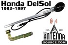 Manual Antenna Kit - Fits: 1993-1997 Honda Del Sol (For: Honda)