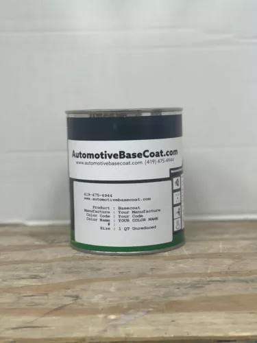 FORD - YZ - OXFORD WHITE BASECOAT PAINT (PICK YOUR SIZE PINT, QUART OR GALLON)