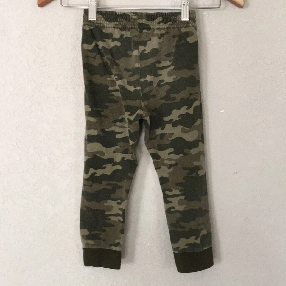 Garanimals Boys Sz 4T Camo Pull On Jersey Jogger Pants 100% Cotton - Image 2 of 4