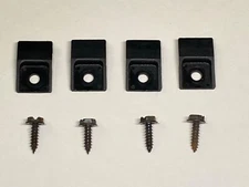 4 ORIGINAL BALLY MIDWAY PLEXI-GLASS CLIPS 0508-00901-0000