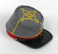 Confederate Artillery Captain's Kepi - CS Captain of Artillery - Size XL