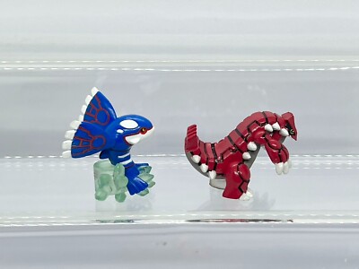 Pokemon Waza Machine Collection Kyogre Groudon Bandai Figure K105