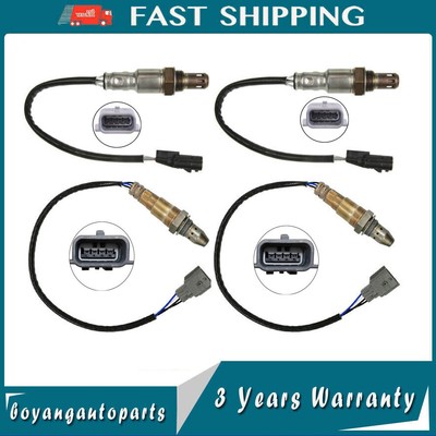 4PCS O2 Oxygen Sensor For 2015-2019 Nissan Frontier 4.0L V6