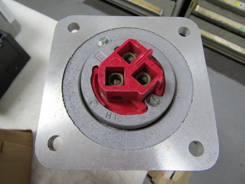 ๐ฅ NEW CROUSE-HINDS RECEPTACLE HAZARDOUS LOCATIONS 60 AMP 480V 3 POLE 3ร DR631 - Picture 3 of 7