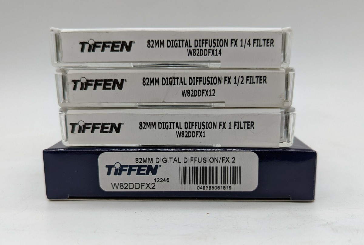 Tiffen 82mm Digital Diffusion FX 1 Filter - Professional Photography Filter